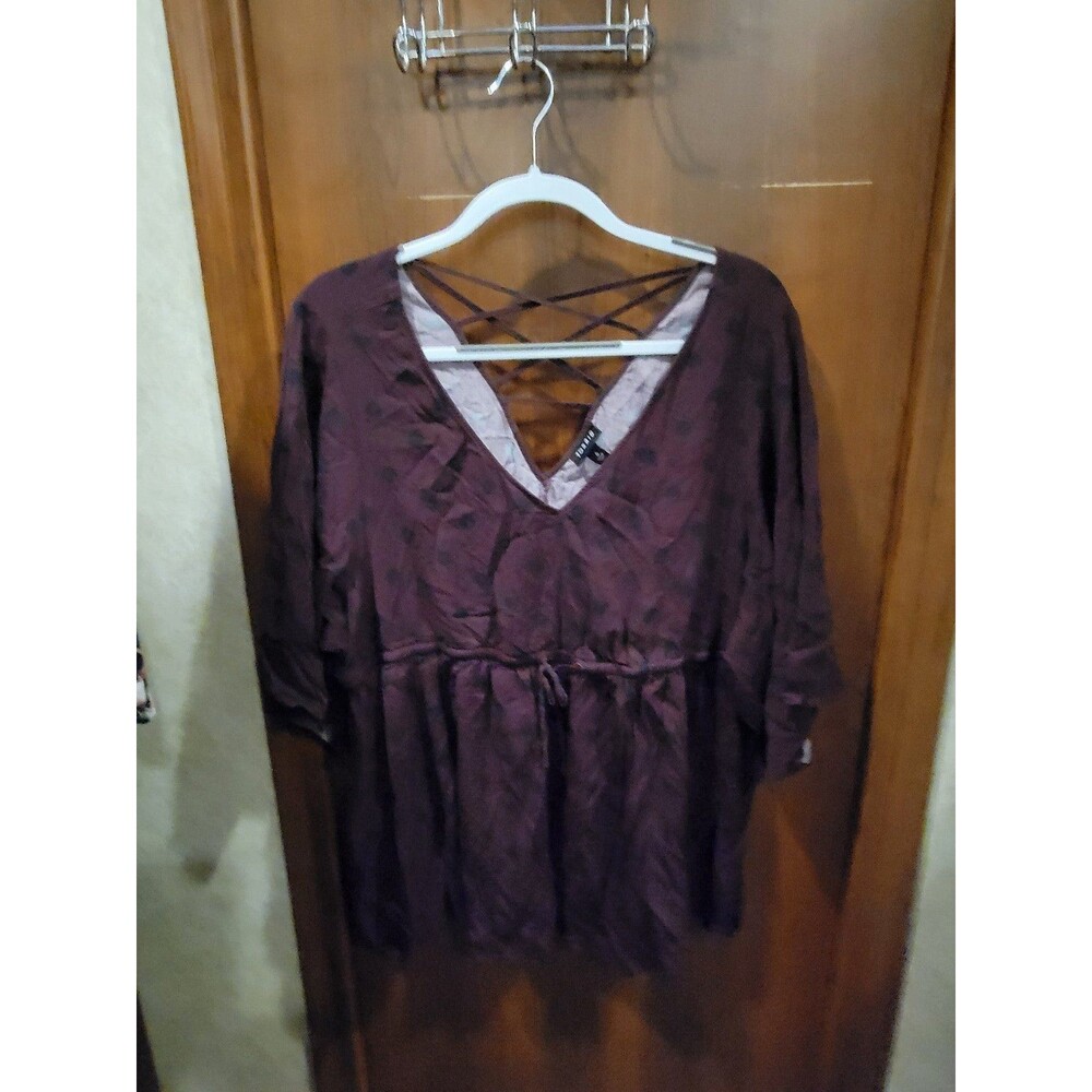 TORRID Top with Drawstring waist Sz 4